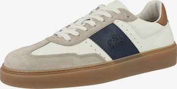 La Martina - Sapatilhas baixas 'LFM251' em bege: frente