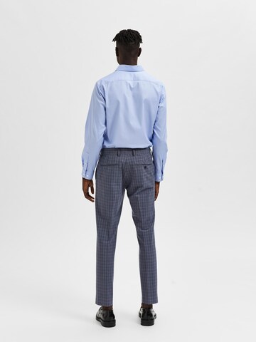 SELECTED HOMME Slim Fit Hemd 'Nathan' in Blau