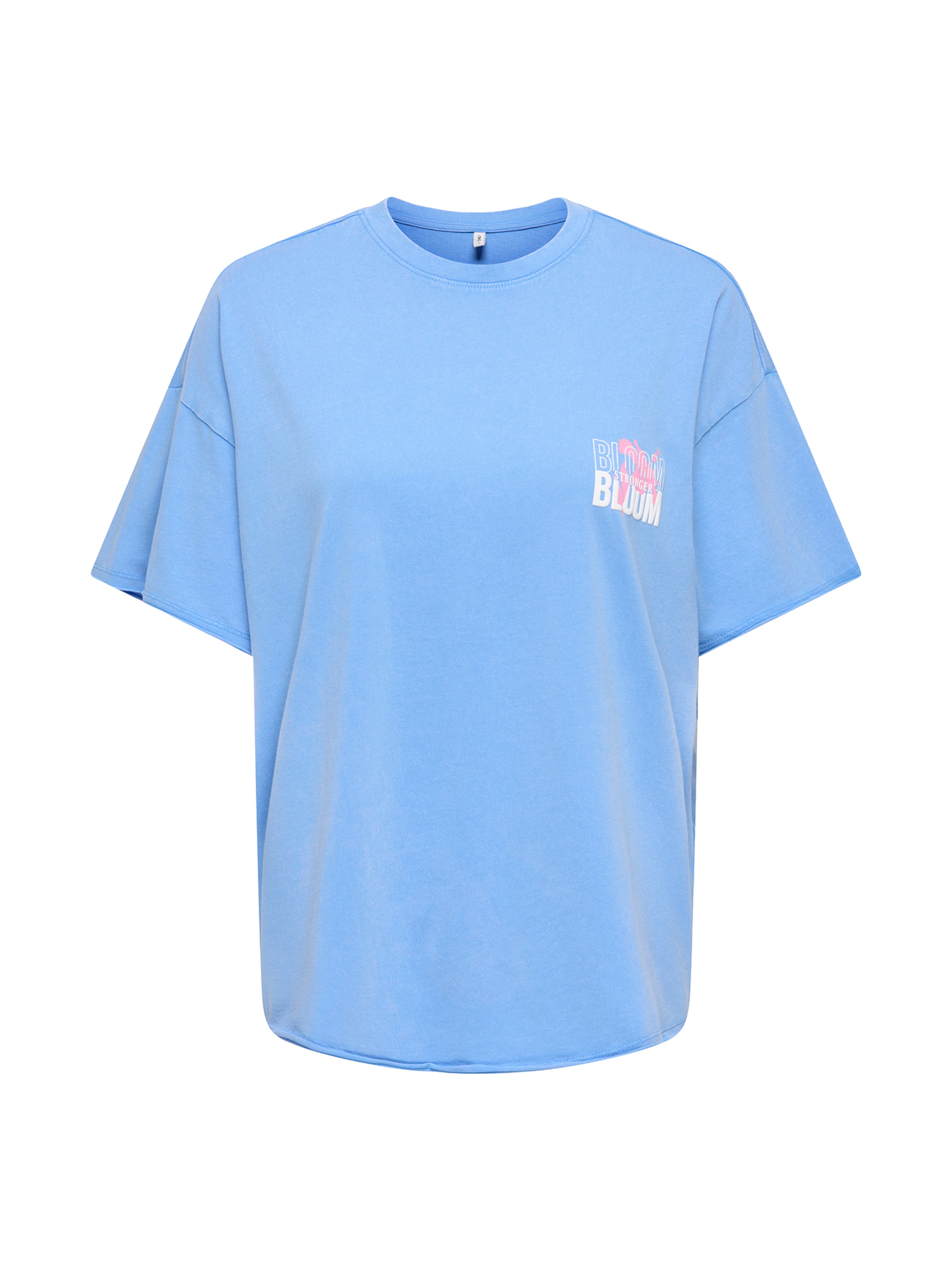 ONLY Oversized shirt 'ONLZINNIA' in XS in Light blue / Dusky pink / White, Item view