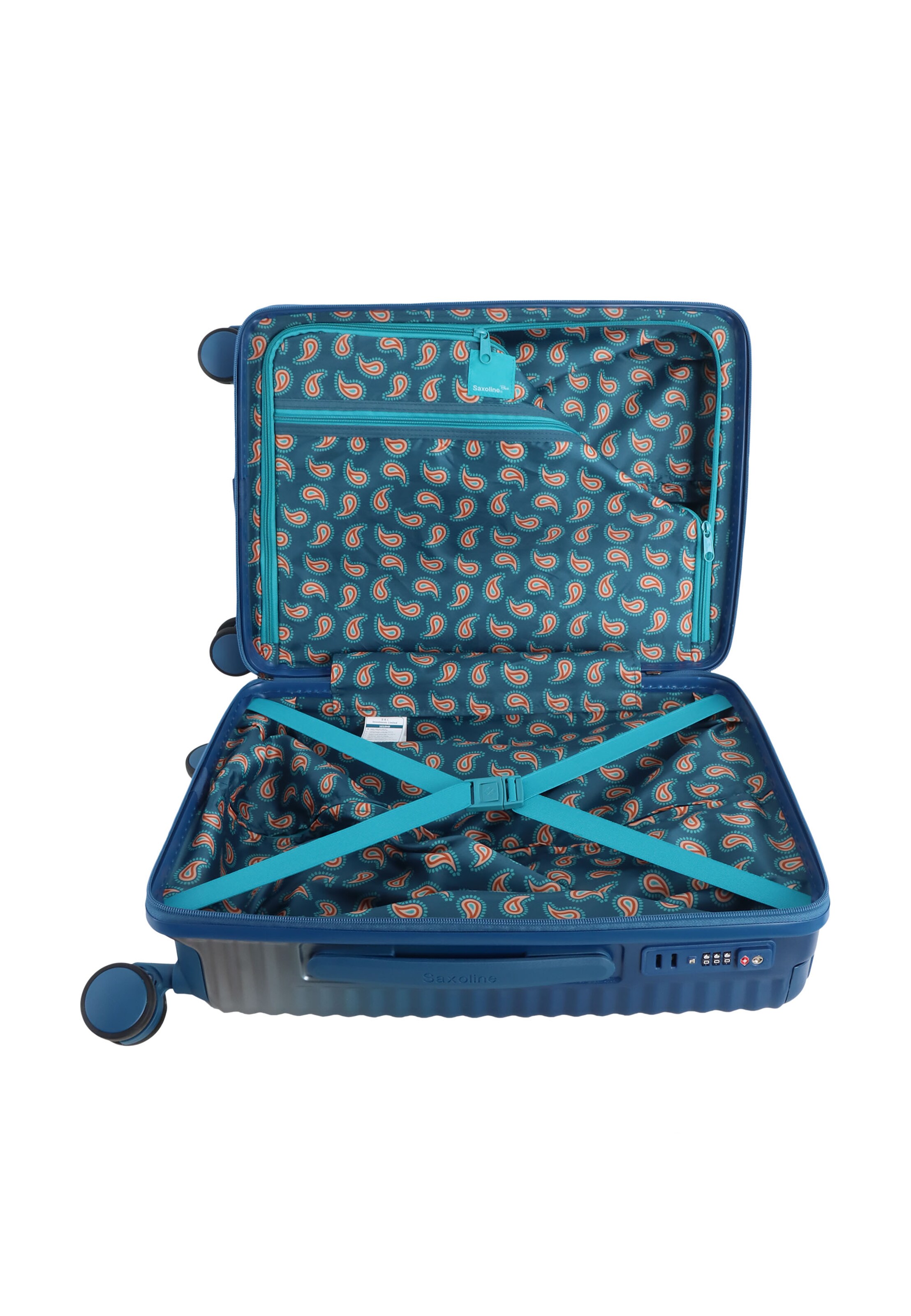 Saxoline Suitcase 'Elite' in Blue