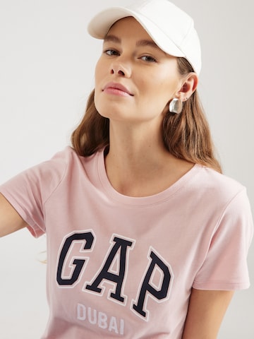GAP T-Shirt 'DUBAI' in Pink