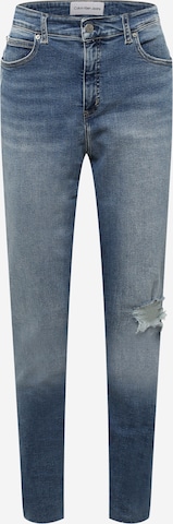 mėlyna Calvin Klein Jeans Curve Siauras Džinsai: priekis