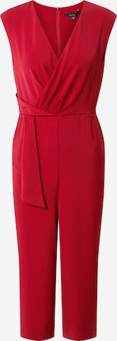 COMMA Regular Jumpsuit in Rood: voorkant