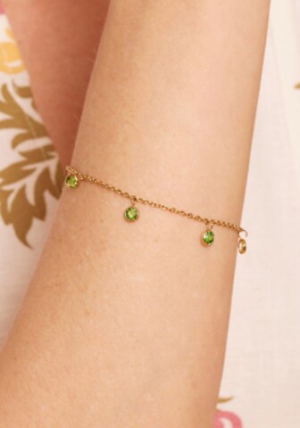 AMOR Armband in Gold: Vorderseite