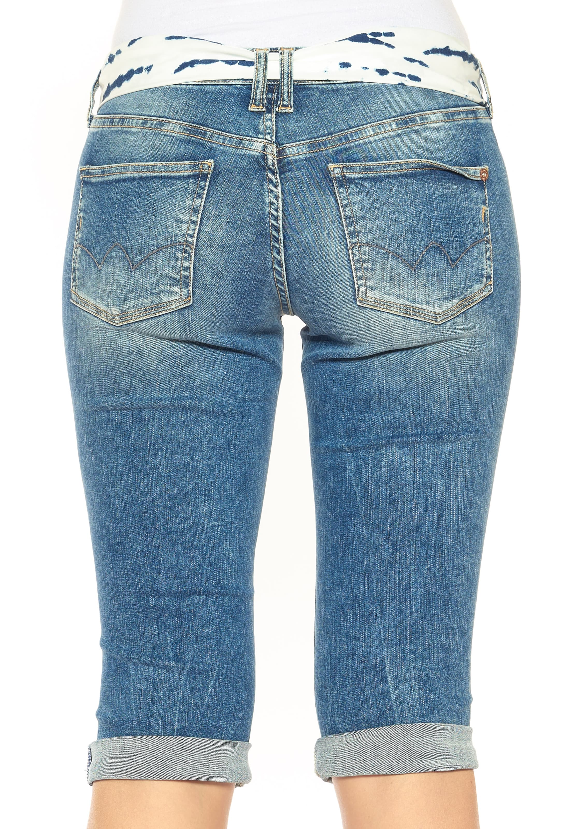 Frauen Jeans Le Temps Des Cerises Jeans 'MANDY' in Blau - DG37868