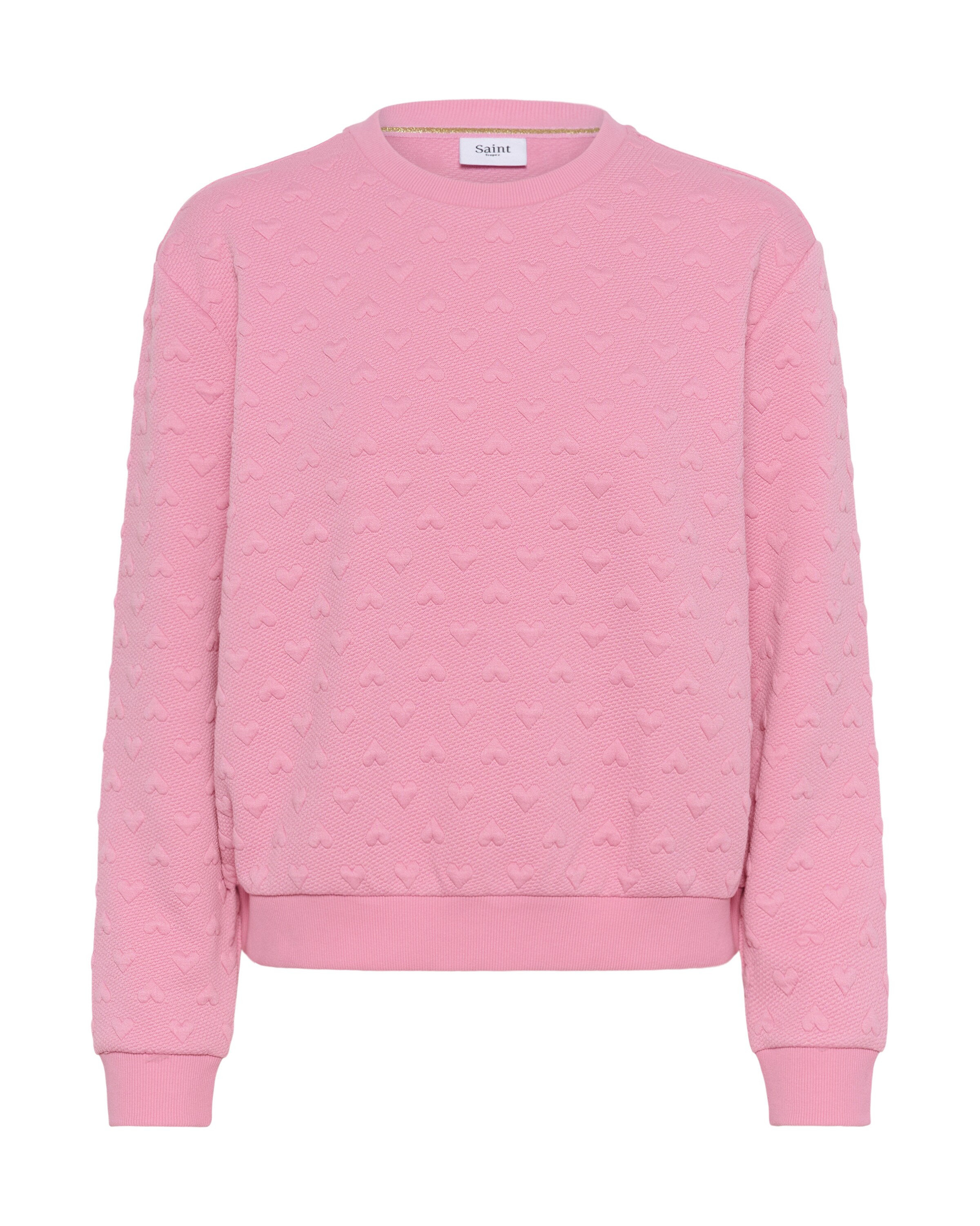 SAINT TROPEZ Sweatshirt 'SZPadmia' in Pink: front