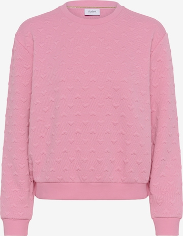 Sweat-shirt 'SZPadmia' SAINT TROPEZ en rose : devant