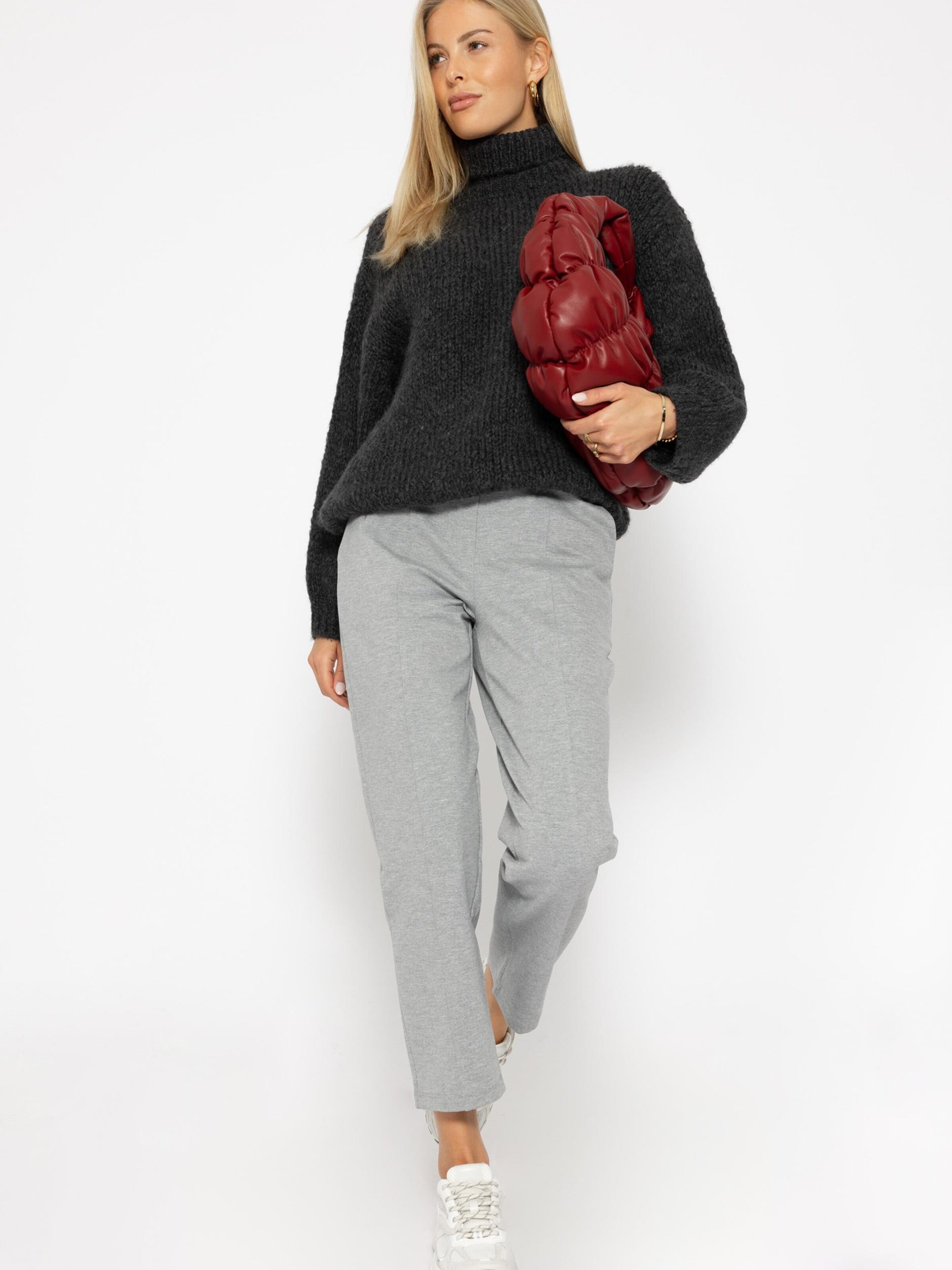 SASSYCLASSY Oversizepullover‌ in Grau