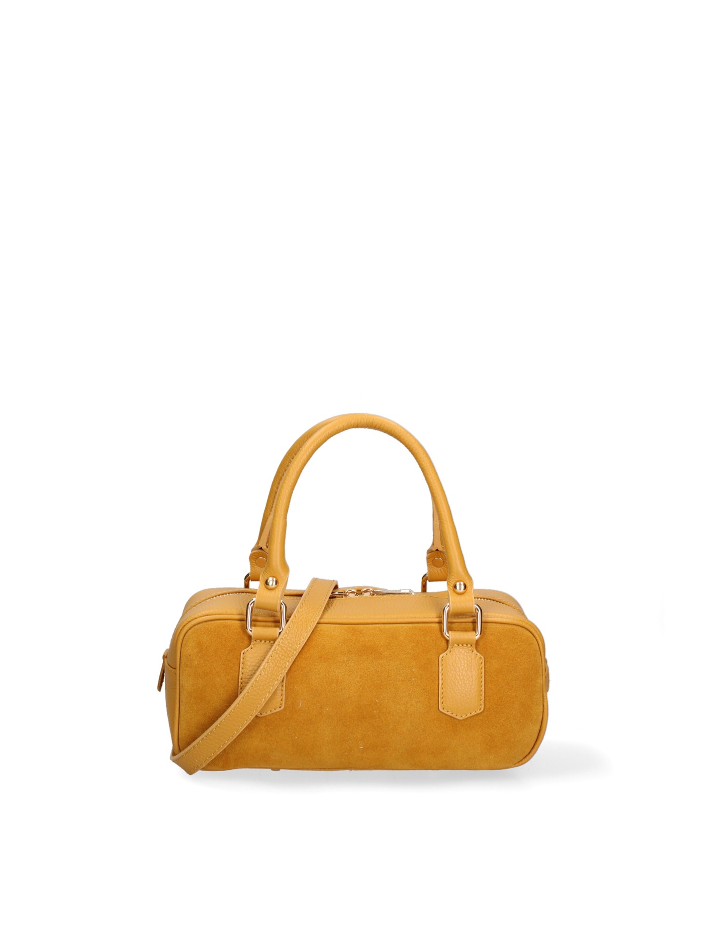 Borsa a mano Gave Lux di colore senape, Visualizzazione prodotti