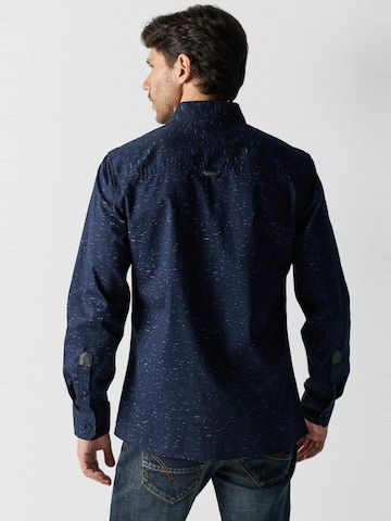 KOROSHI Regular Fit Skjorte i blå