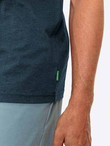 VAUDE Performance shirt 'M Cyclist T V' in Blue