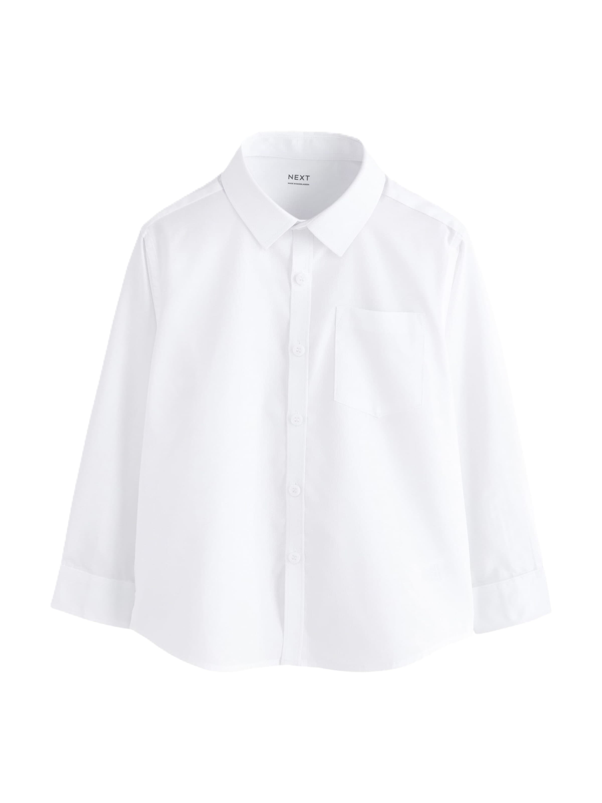 Next Regular fit Button up shirt in White