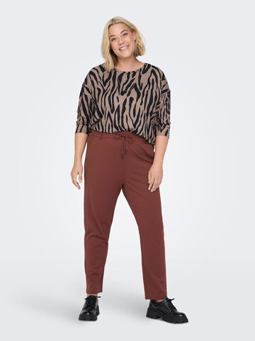 Regular Pantalon ONLY Carmakoma en marron