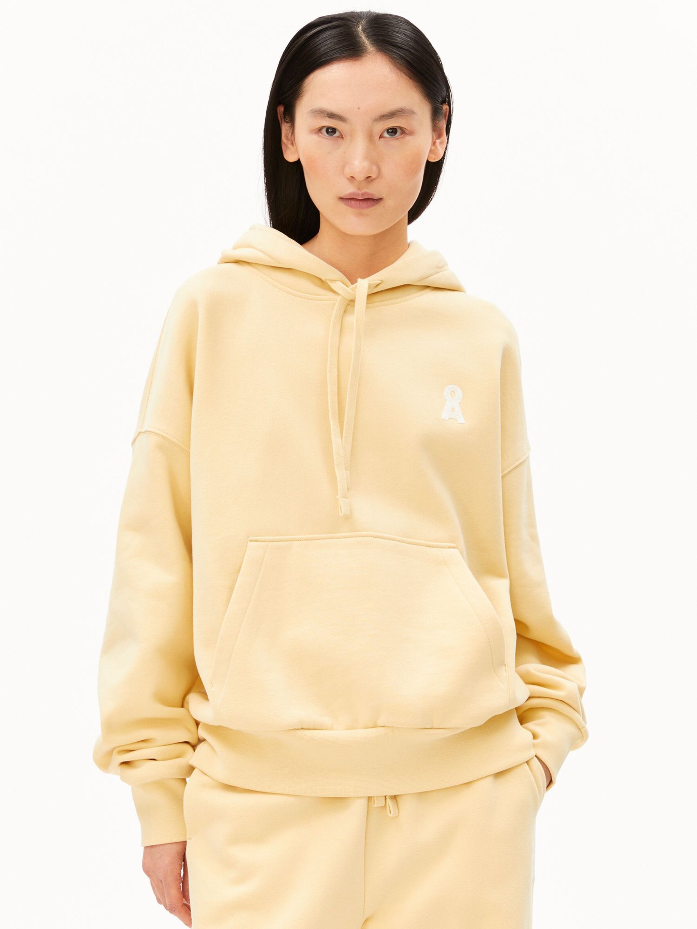 ARMEDANGELS Sweatshirt in Beige: front