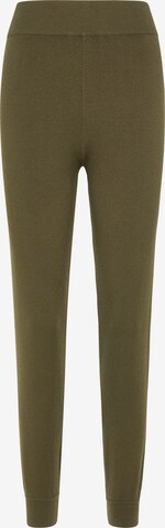 usha BLUE LABEL Slimfit Hose in Grün: predná strana