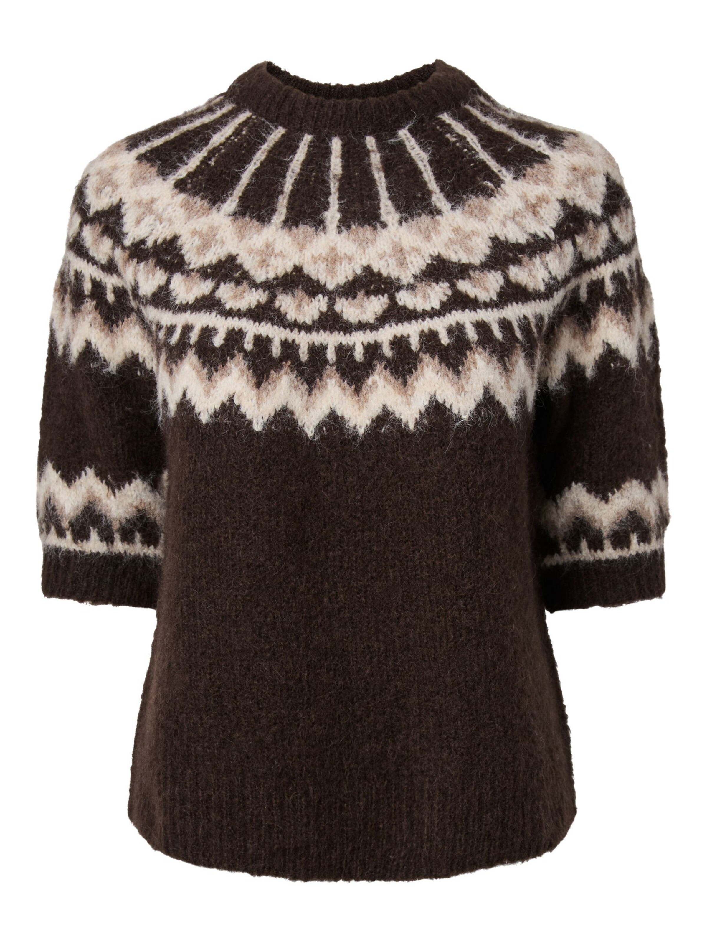 YAS Sweater in M in Brown, Item view