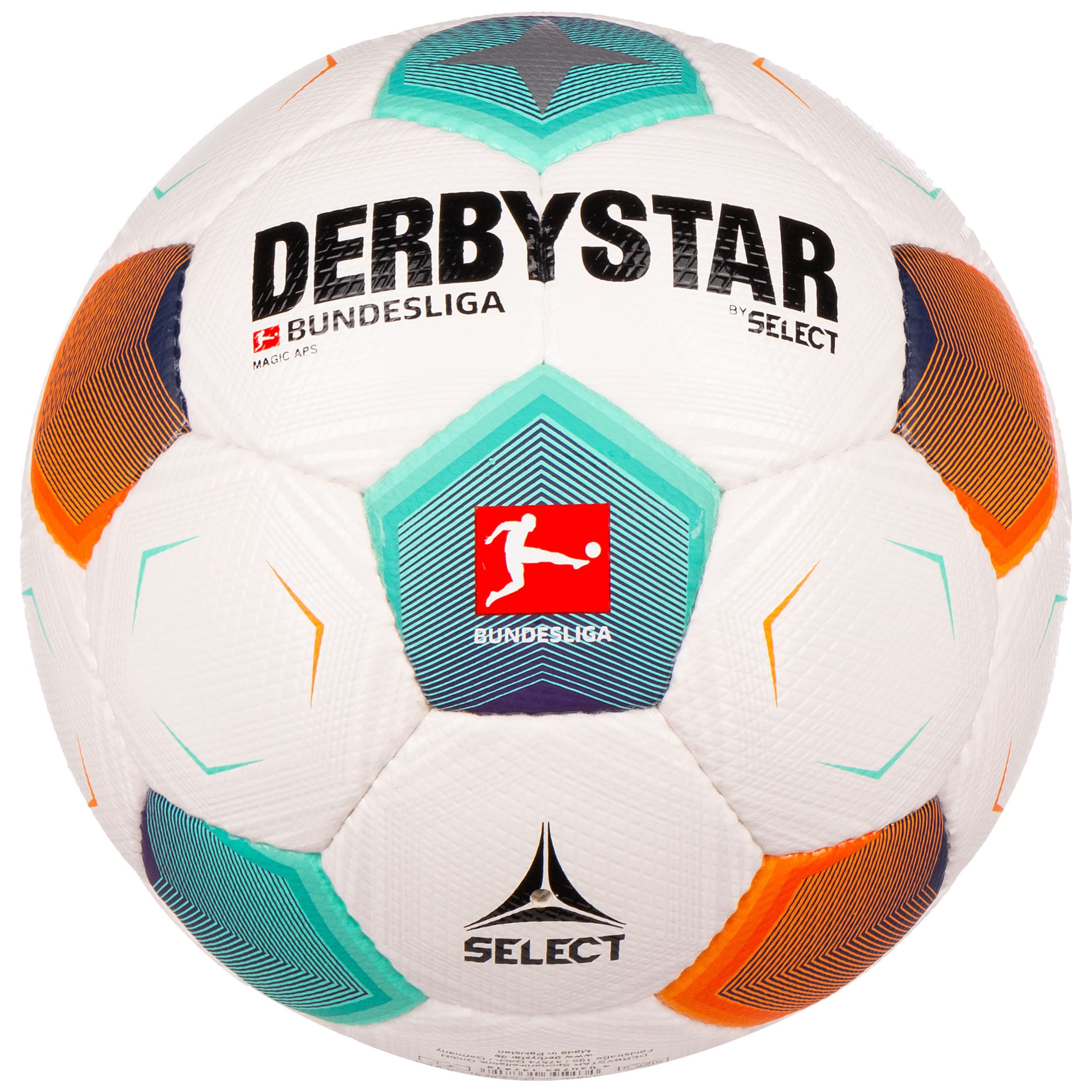 DERBYSTAR - Pelota 'Bundesliga Magic APS v23' en blanco: frente