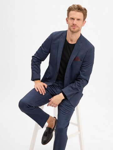 Finshley & Harding Regular Fit Sakkos in Blau