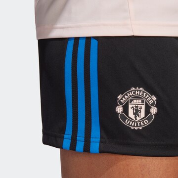 ADIDAS SPORTSWEAR Regular Workout Pants 'Manchester United Condivo 22' in Black