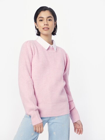 b.young Pullover 'MISHA' in Pink: predná strana