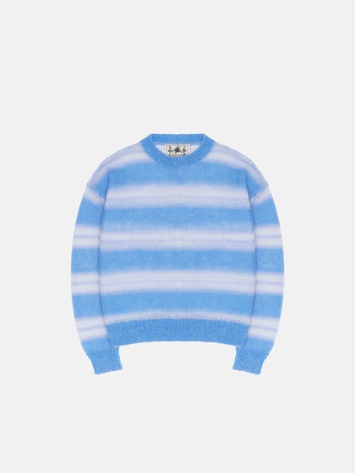 ENRAGE Oversizepullover 'LOOSE KNIT'‌‌‌‌‌‌ in blau, Produktansicht