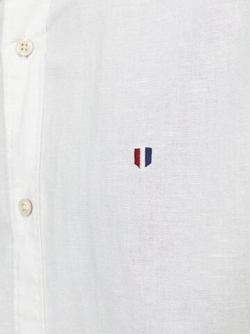 Coupe slim Chemise 'SUMMER' JACK & JONES en blanc