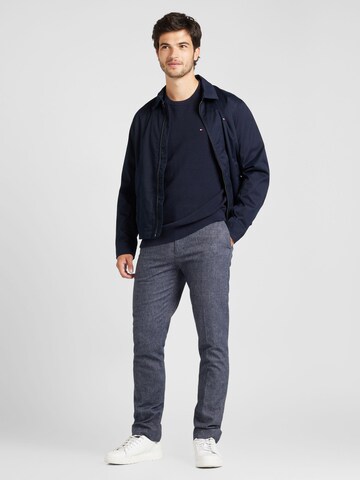 TOMMY HILFIGER Tussenjas in Blauw