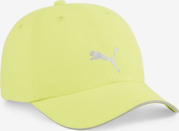 PUMA Athletic Cap 'Running Cap III' in Green: front