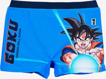 Dragon Ball Badeshorts 'Dragon Ball Badehose' in Blau: Vorderseite