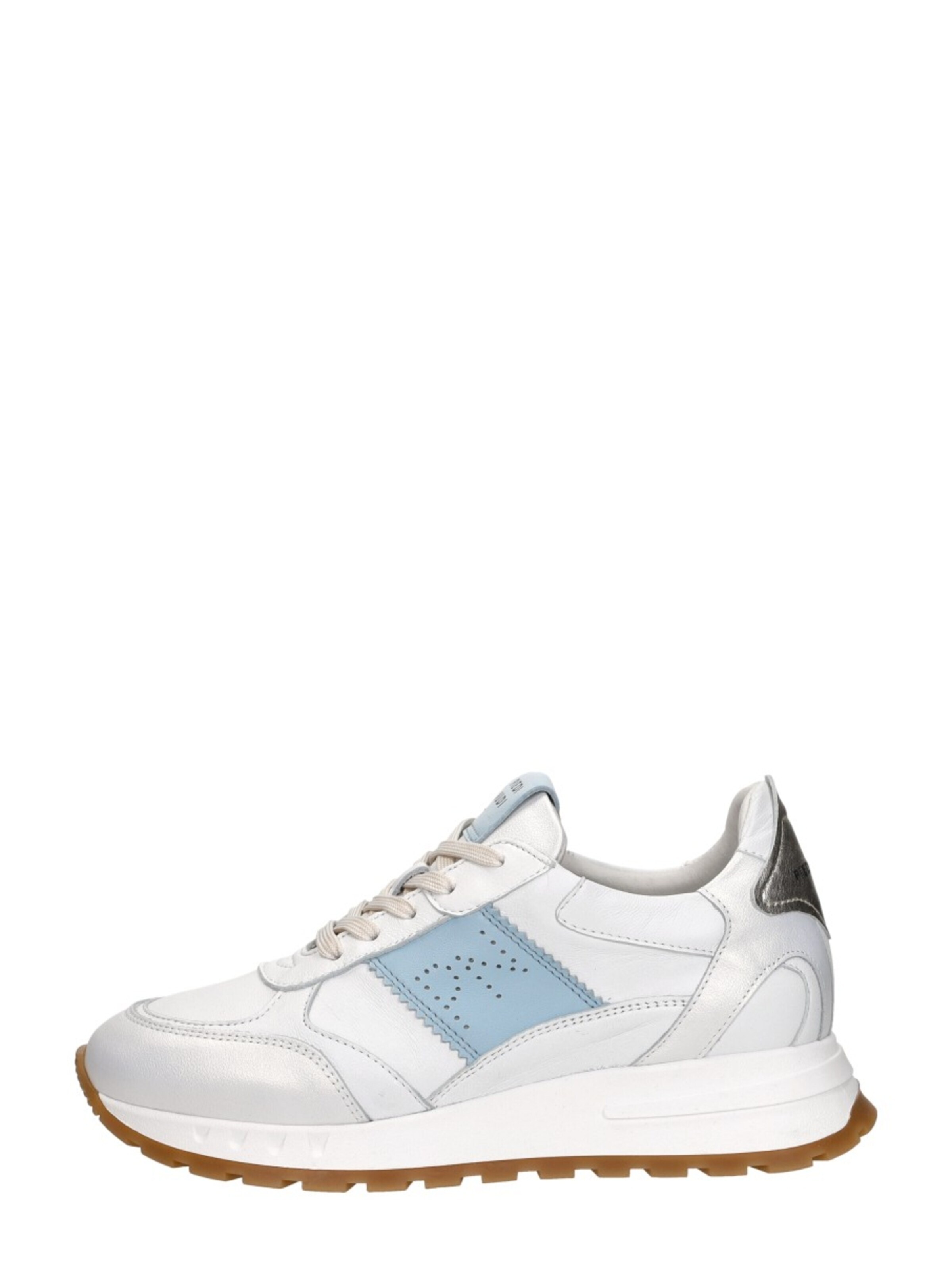 Piedi Nudi Sneakers laag 'Helen' in Wit: voorkant