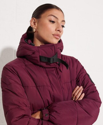 Superdry Winter Jacket in Red