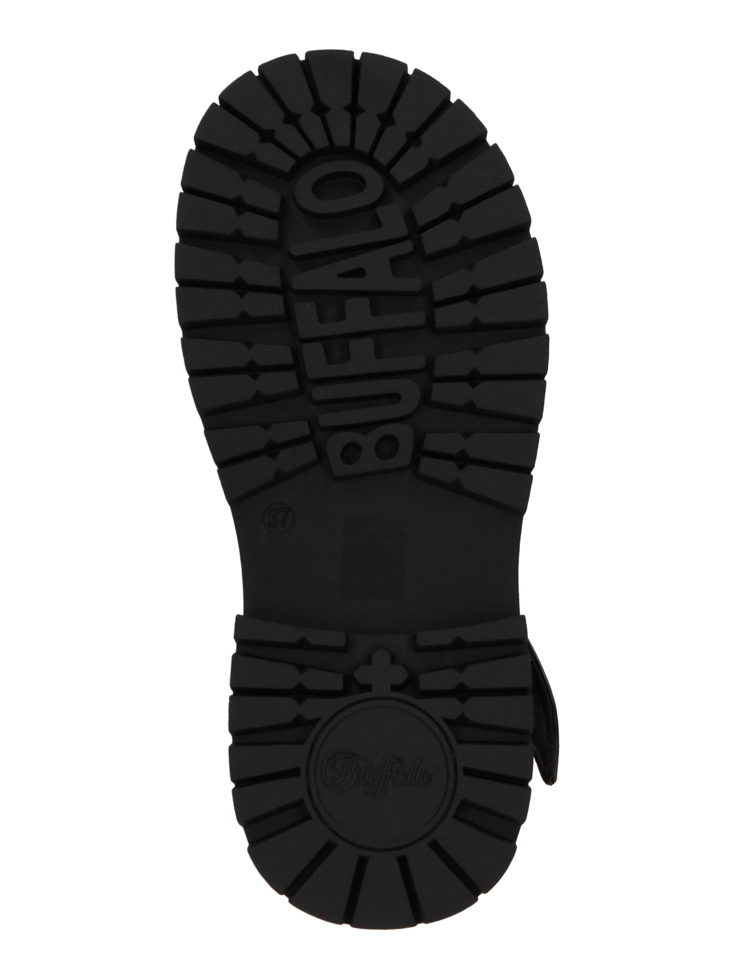 BUFFALO - Sandália 'Lennox' em preto