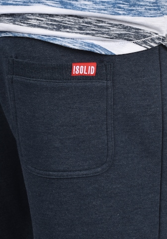 Regular Pantalon !Solid en bleu