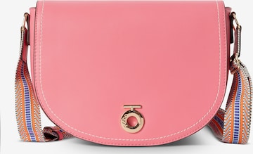 Sac à bandoulière 'CYCLADES' NOBO en rose : devant