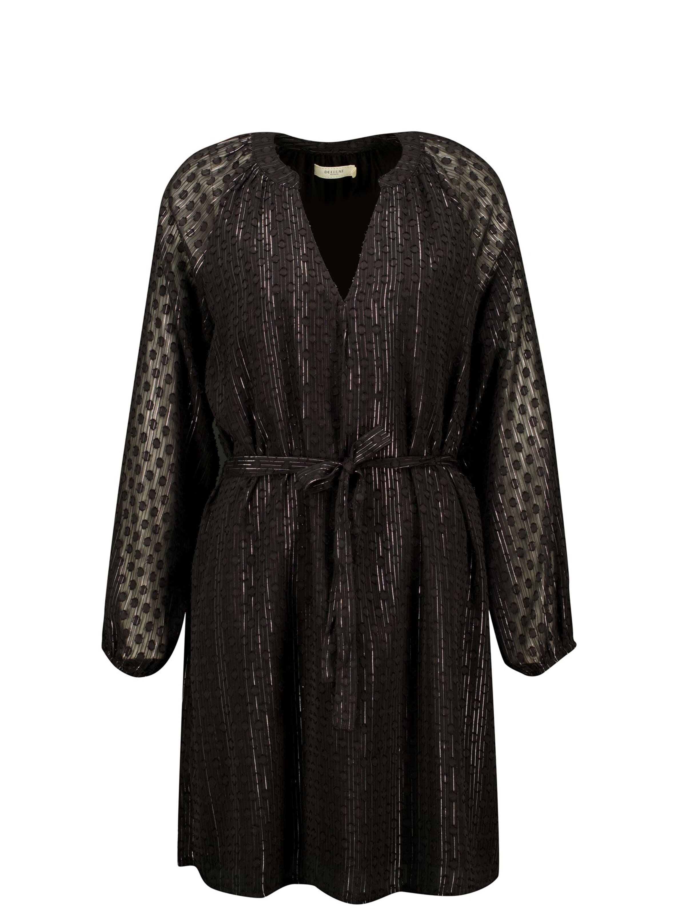 Deeluxe Kleid‌‌ in Schwarz: Vorderseite