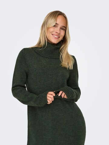 ONLY Knitted dress 'ONLBrandie' in Green