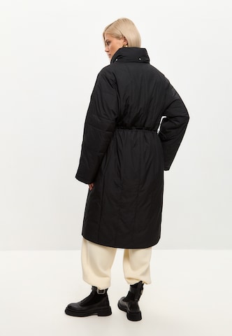 CESARE GASPARI Between-seasons coat in Black