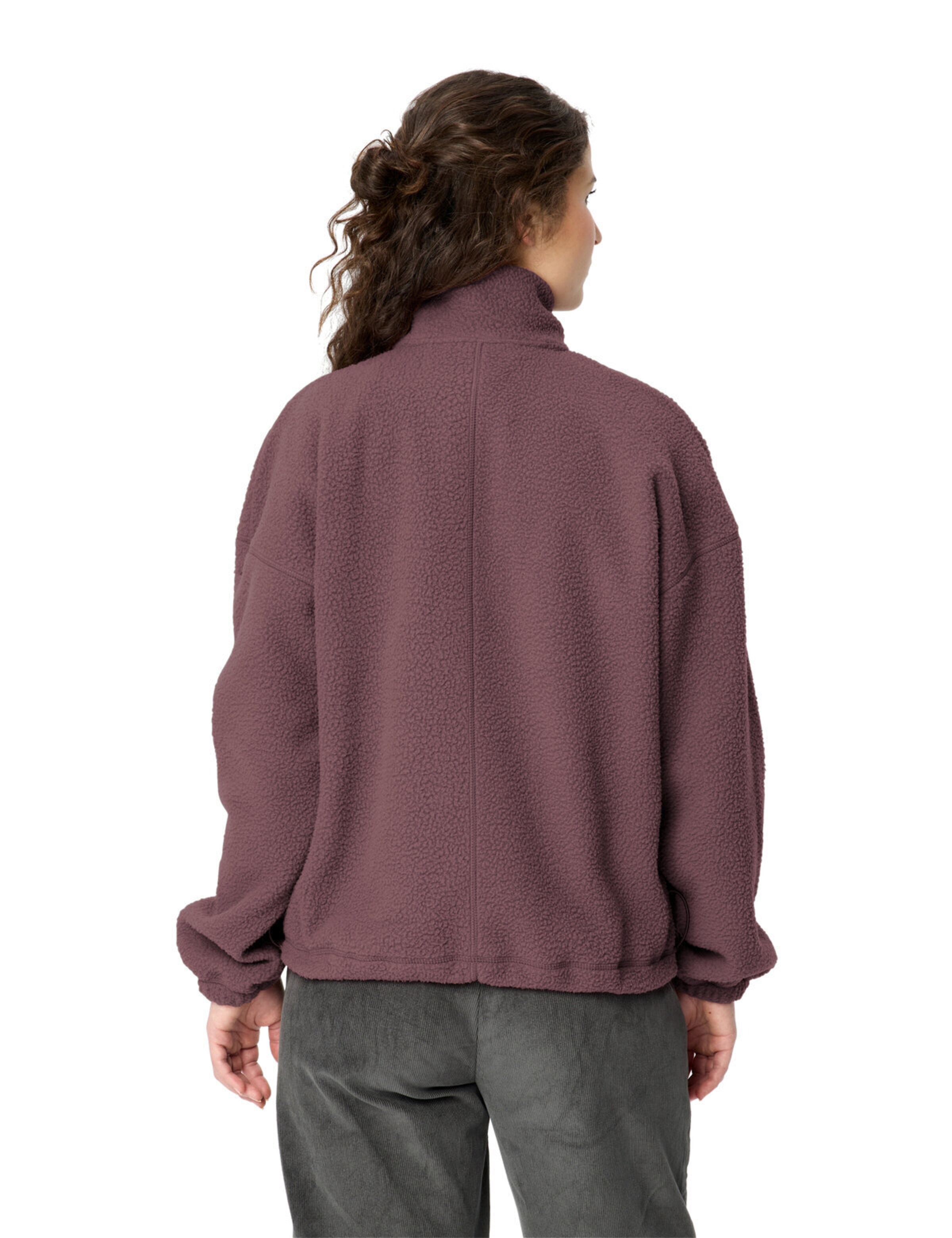 VAUDE Sports sweater 'Najun' in Red