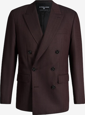 STRELLSON Regular fit Business blazer in Red: front