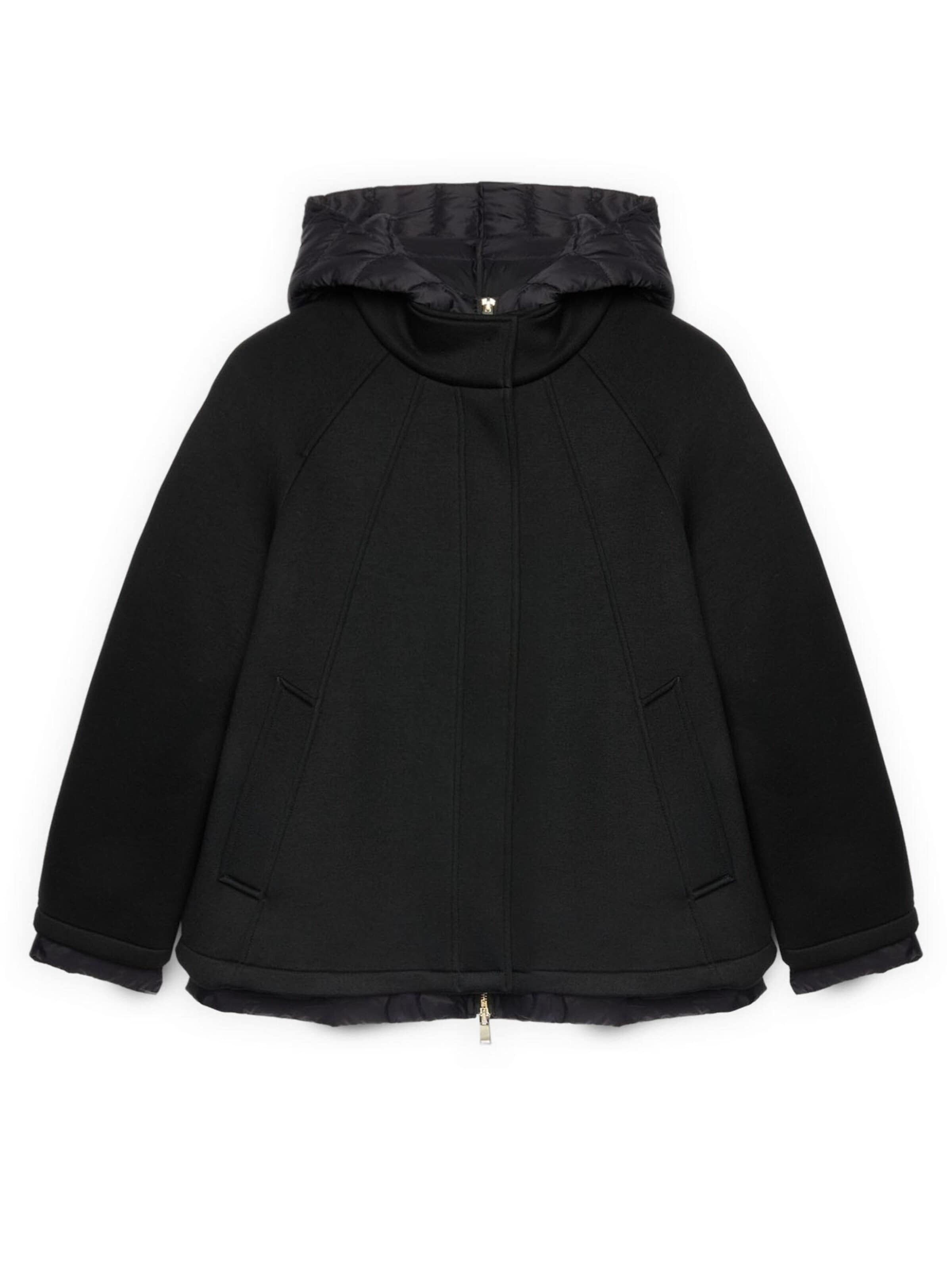 Fiorella Rubino - Chaqueta de invierno en negro: frente