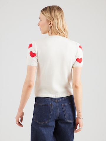 Hailys Pullover 'Ca44ty' in Weiß