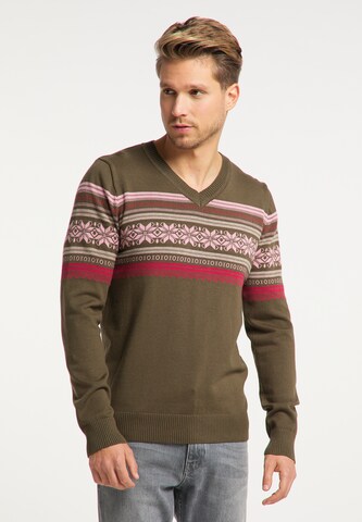 MO Pullover in Braun: predná strana