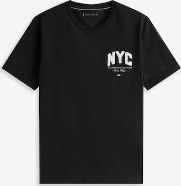 TOMMY HILFIGER Särk, värv must: eest vaates