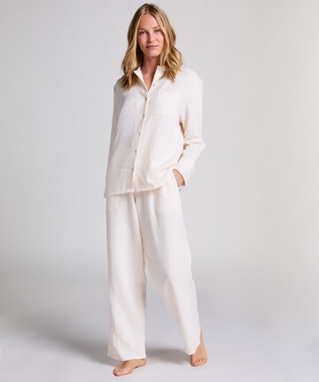 Hunkemöller Slaapshirt in Wit