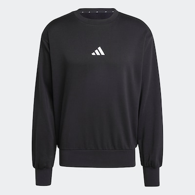 Felpa sportiva 'FEELCOZY' ADIDAS SPORTSWEAR di colore nero / bianco, Visualizzazione prodotti