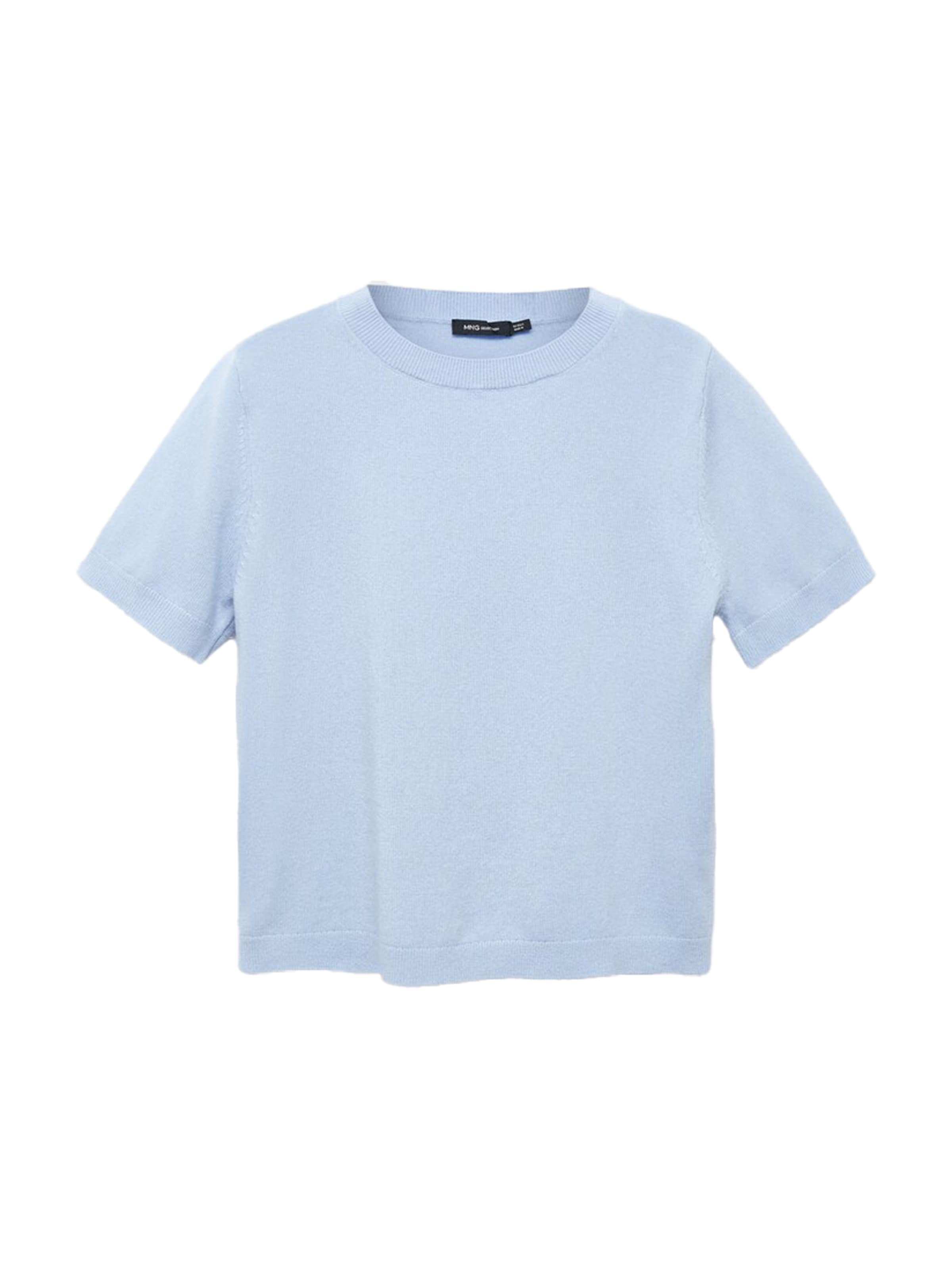 MANGO Пуловер 'Taurus' в синьо: отпред