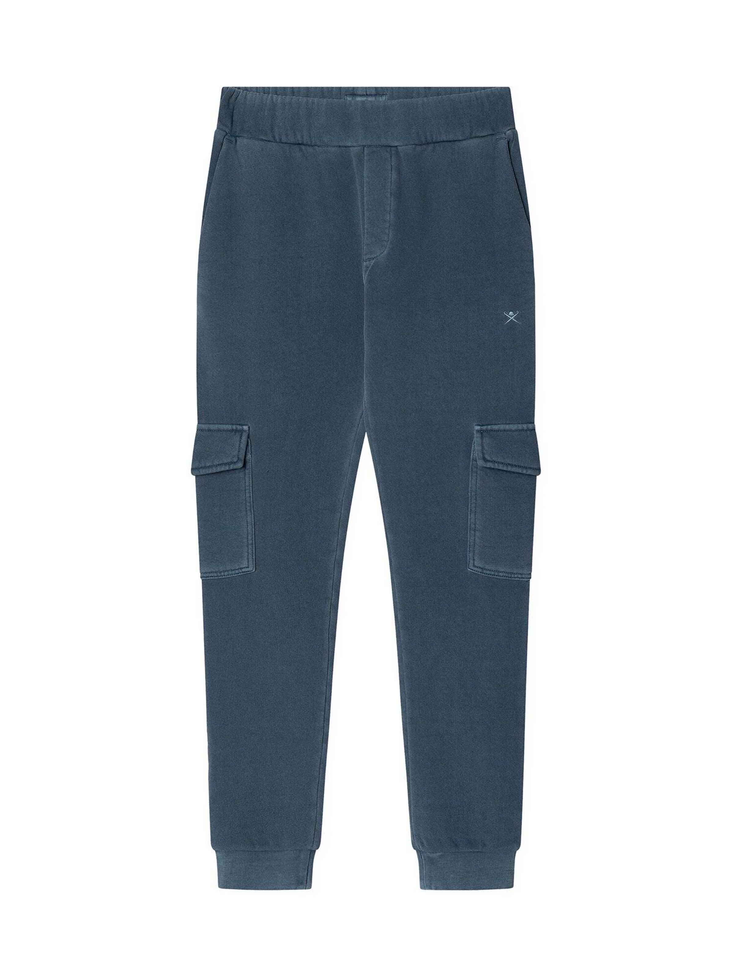 Effilé Pantalon Hackett London en bleu : devant