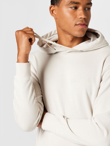 REPLAY Sweatshirt in Grau