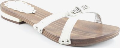 Andrea Pisani Sandals & High-Heeled Sandals in 37 in Cream / Bronze, Item view