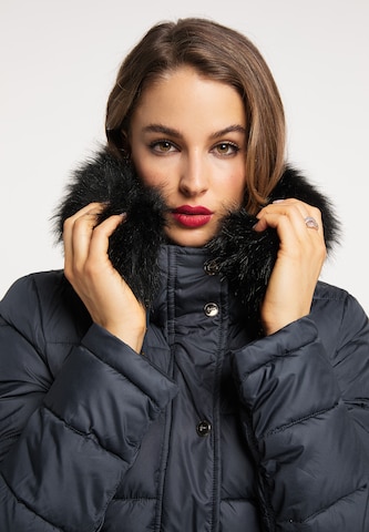 faina Winter Coat in Blue